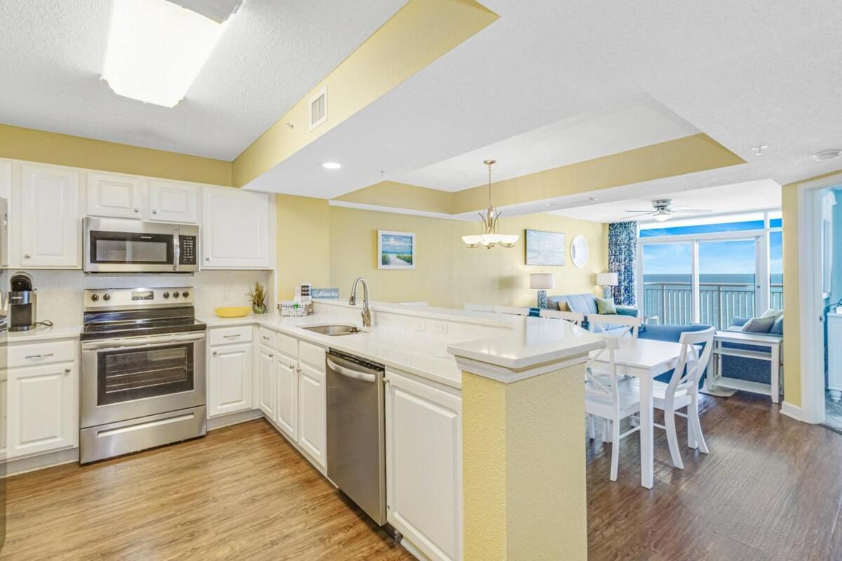 Ocean Front Grand Atlantic 4 Bedroom 3 Bathroom Grand Atlantic Resort شاطئ ميرتل المظهر الخارجي الصورة
