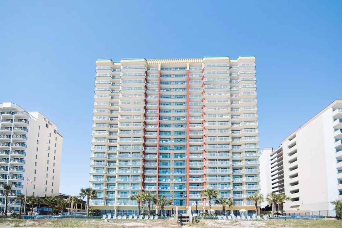 Ocean Front Grand Atlantic 4 Bedroom 3 Bathroom Grand Atlantic Resort شاطئ ميرتل المظهر الخارجي الصورة