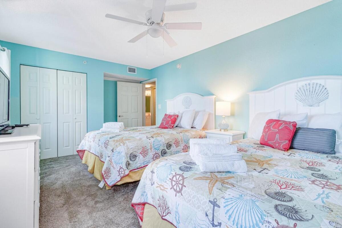 Ocean Front Grand Atlantic 4 Bedroom 3 Bathroom Grand Atlantic Resort شاطئ ميرتل المظهر الخارجي الصورة