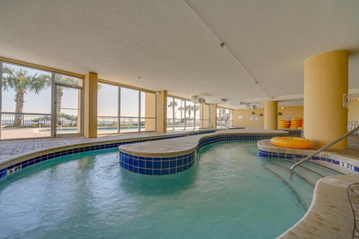 Ocean Front Grand Atlantic 4 Bedroom 3 Bathroom Grand Atlantic Resort شاطئ ميرتل المظهر الخارجي الصورة